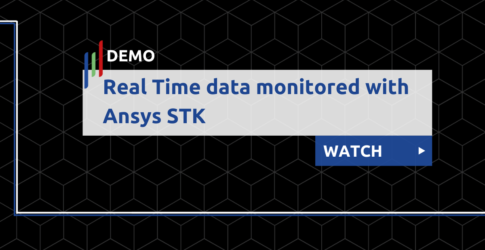 Real Time data monitored with Ansys STK